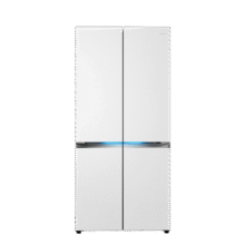 美的（Midea）熊墩墩系列603双系统纯平全嵌Max超净除菌十字四开门一级无霜国家补贴家用电冰箱BCD-603WUSPZM(E)7549元 (券后省500,月销1000+)