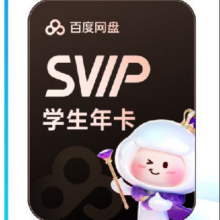 百度网盘 学生SVIP 年卡