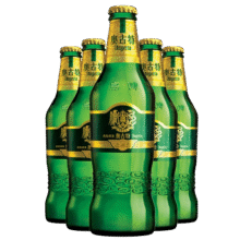 青岛啤酒 青岛奥古特小瓶330ml*24瓶装青岛包邮整箱205元 (券后省35)
