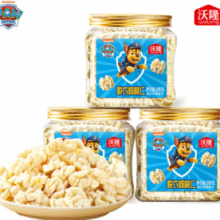 原味无添加！沃隆×汪汪队立大功联名 脱衣核桃仁 100g*3罐￥29.90 3.0折