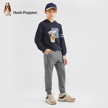 Hush Puppies 暇步士 儿童春秋百搭帅气针织运动长裤券后79元