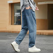 gxgjeans gxg.jeans男装牛仔裤2024年春季美式复古长裤直筒裤子 深蓝色-Y 180/XL券后136.1元