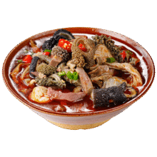 伙火牛内蒙古特产羊杂汤羊杂碎加热即食 辣味羊杂250g/袋9.99元（需试用）