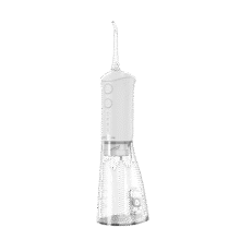 博皓（prooral）电动洗牙器冲牙器便携式水牙线牙齿冲洗器牙缝清洁器牙垢去除工具正畸呵护口腔清洗器大水箱升级版 象牙白| 6支喷嘴170元 (每满200减61,券后省30)