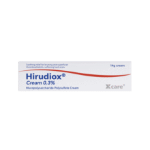 Hirudiox英国版多磺酸粘多糖乳膏标准14g静脉炎妥皮炎湿疹透析淤青血肿祛疤膏祛疤痕祛痘印27.6元 (满2件9折,券后省0.95)