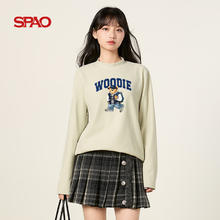 SPAO 双面绒长袖 保暖防寒 男女同款
