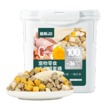 路斯犬猫零食冻干鸡肉粒鸭肉粒鸡胸肉猫冻干狗狗零食冻干五拼冻干桶 五拼冻干桶500g54元 (券后省5)