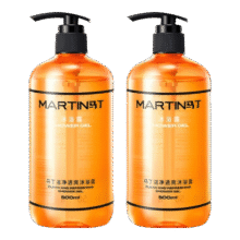 马丁洁净透爽沐浴露 深清洁持久净味留香500mL*2【临期清仓】15.9元（需领券 合7.95元/瓶）27年1月到期