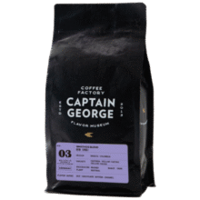 国家补贴：CAPTAIN GEORGE 乔治队长 疣猪拼配香浓意式意大利美式浓缩咖啡豆深烘焙454g可磨粉64.16元