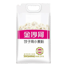 金沙河金沙河家用小麦粉中筋高筋多用途白面粉无添加包子馒头家庭通用粉 饺子用小麦粉5斤饺子擀面用白面14.9元 (月销1w+)