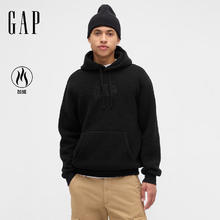 保暖服饰：Gap 盖璞 男女装 秋季新款 logo仿泰迪绒宽松连帽卫衣 789782券后141元
