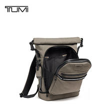 TUMI 途明 ALPHA BRAVO男士双肩包卷顶旅行运动背包电脑包 0232702SN/沙灰色