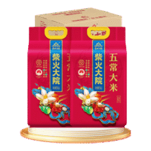 柴火大院 优质一等 五常大米 原粮稻花香2号 5kg *2件98.55元