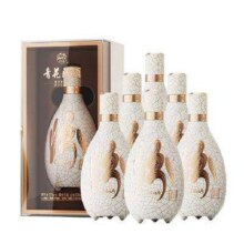 新品预售：汾酒 青花·五大名窑 哥窑 53度 清香型白酒 500ml*6瓶 整箱装3558.06元 包邮（定金10元，可抵2410元）