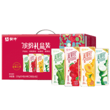 蒙牛 真果粒牛奶饮品Q弹果粒礼盒装【送礼推荐】 250g*24盒*2箱204.9元 (满209减110,券后省5)
