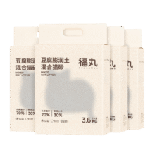 福丸 玉米豆腐膨润土混合猫砂 3.6kg*4包 原味混合砂71.36元
