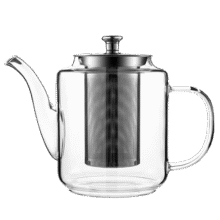 禾艾苏（heisou）高硼硅耐热玻璃茶壶大容量茶水分离煮茶壶茶具套装加厚家用泡茶壶 茶壶650ml30元 (券后省5)