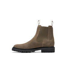 Clarks 其乐 Clarkridge系列 男士英伦风切尔西一脚蹬潮靴 261797247 灰色 41.5券后488元