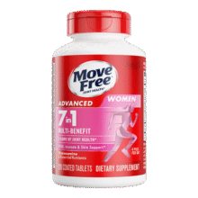 Move Free益节 7合1 女士 氨糖软骨素钙片120粒 维骨力 成人 美国进口196元 (满299减30,月销3000+)