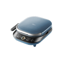 美的（Midea）电饼铛 上下盘可拆洗家用双面加热加深大尺寸智能0氟钛陶瓷三明治早餐机煎烤机煎饼锅烙饼锅 30口径|智能钛陶|双盘可拆洗|JKC3077Ti169.15元（需领券）＋晒单返现10元