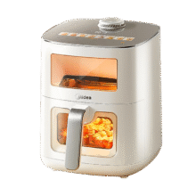 预售：美的（Midea）新款新风炎烤空气炸锅 0氟图层 6.5L MF-KZC6521501.65元