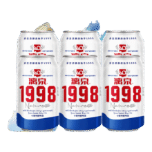 小程序：漓泉 1998小度特酿啤酒8度 广西桂林漓江酿造 330mL*6听 燕京啤酒旗下17.7元（需领券 2.95元/瓶）微信小程序支付