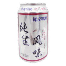 纯生风味啤酒朋友聚餐家庭聚会节日庆祝必备首选 纯生风味啤酒 320mL 4罐4.89元（需领券）