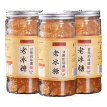 云南黄冰糖粉土老冰糖碎小粒纯甘蔗无添加泡酒多晶正宗250g瓶装 【1瓶】250克 小粒黄冰糖2.77元（需领券）