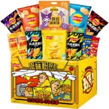 88vip、乐事米饼薯条薯片礼盒668g×1盒24.62元（返卡10元+5.65金币）