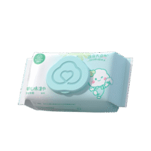 全棉时代（PurCotton）婴儿湿巾新生儿洗脸巾手口湿纸巾成人可用100%纯棉 80抽*1包14.3元 (券后省20,月销2w+)