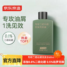 京东京造 专研二硫化硒洗发水60ml券后1元