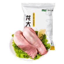 龙大肉食 猪舌1斤 猪舌头冷冻猪舌头熟食原料卤猪舌 酱卤食材 猪肉生鲜118.2元（合19.7元/件）