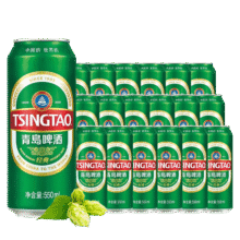 青岛啤酒 经典 罐装啤酒 550ml 18罐60.04元