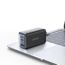 安克 A2667 氮化镓充电器 双Type-C/USB-A 65W 黑色