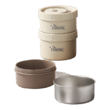 食品级316保温饭盒米色【小号420ml】5.99元（需领券）