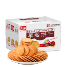 需首单：嘉士利 营养早餐饼干 红枣味1200g/箱19.5元（需领券）