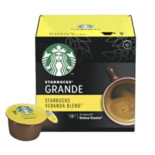 星巴克（Starbucks）胶囊咖啡 闲庭综合8.5g*12颗轻烘美式黑咖啡 适用多趣酷思咖啡机64.8元 (券后省20)