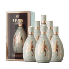 新品预售：汾酒 青花·五大名窑 官窑 53度 清香型白酒 500ml*6瓶 整箱装3379.86元 包邮（定金10元，可抵1990元）
