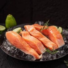 喵满分 智利进口三文鱼块(大西洋鲑) 2斤新低51.7元包邮（25.85元/斤）