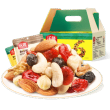 20点：沃隆 家庭款 每日坚果  1件*750g 买一送一（前1000下单）118元（合59.00元/件）