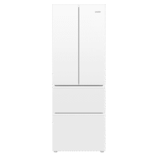 海尔（Haier）冰箱出品342升双开门法式多门冰雪白新一级双变频三档变温黑金净化节能省电leader电冰箱国家补贴 【342升】冰雪白+新一级能效+三档变温+黑金净化