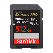 SanDisk 闪迪 512GB SD存储卡U3 C10 6K数码相机内存卡读速280MB/s券后821.56元