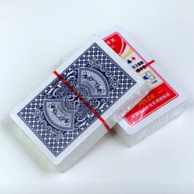 简装扑克牌玩具棋牌室娱乐纸牌加厚加硬耐用 塑封扑克【3副】0.99元（需领券 0.33元/副）