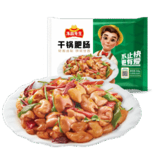 plus、需首购：冻品先生 安井 干锅肥肠 200g 免洗免切 卤肠猪肠 私房菜 方便菜 预制菜14.88元（需领券）