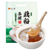 知味观坚果桂花莲子西湖藕粉无糖纯藕莲粉早餐代餐送礼杭州特产伴手礼盒 西湖桂花藕粉【爆款推荐】400克26.8元