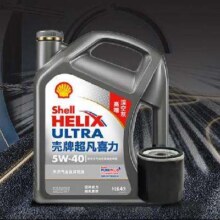 预售：Shell 壳牌 保养单次卡 含机油机滤工时二代灰5W-40 SP 4L149元 （返240元京豆）