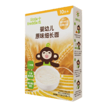 小皮婴儿宝宝面条婴幼儿碎碎面蝴蝶面 营养细面儿童面条含钙铁锌辅食 【7月+】婴幼儿原味细长面47元 (券后省0.78)