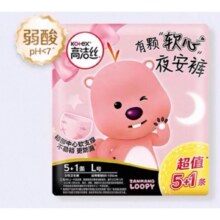 kotex 高洁丝 夜安裤安心裤 6条*4件31.02元（需领券，合7.75元/件）