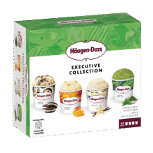 再降价、京东购物小程序、PLUS会员：哈根达斯Haagen-Dazs 臻选系列冰淇淋礼盒4*100ML *2件103.5元包邮（需领券，合51.75元/件）