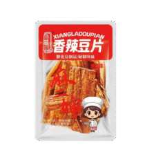 麻二婶3包萍乡豆皮辣片30g/袋